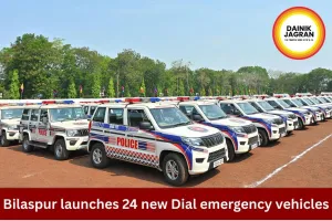 Bilaspur Gets 24 New High-Tech Dial-112 Emergency Response Vehicles to Strengthen Police Services