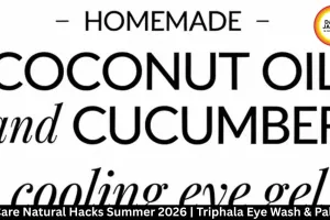 Eye Care Natural Hacks Summer 2026 | Triphala Eye Wash & Palming