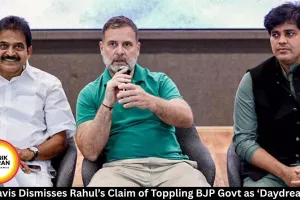 Fadnavis Calls Rahul’s BJP Govt Toppling Claim ‘Daydreaming’ 