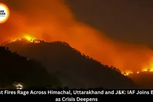 Forest Fires Himachal Uttarakhand J&K: IAF Joins Rescue Ops
