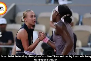 French Open 2026: Defending Champion Coco Gauff Knocked Out