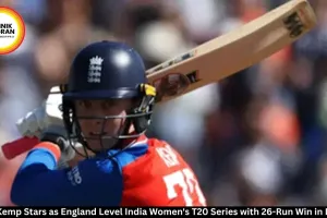  Freya Kemp Stars as England Beat India Women by 26 Runs