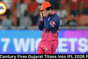 Gill's 47-Ball Ton Fires Gujarat Titans Into IPL 2026 Final