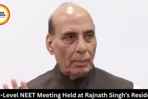 High-Level NEET Meeting at Rajnath Singh Residence; NTA Extends Refund Deadline