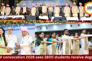 IGKV Convocation 2026: 1800 Students Receive Degrees, 22 Medalists Honoured