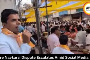 Indore Navkarsi Dispute Escalates Amid Social Media Row