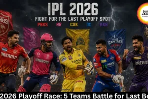 IPL 2026 Playoff Race: 5 Teams Battle for Last Berth