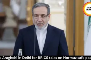 Iran's Araghchi in Delhi for BRICS talks on Hormuz safe passage