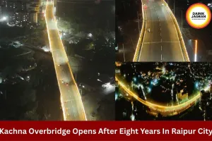 Kachna Overbridge Opens After Eight Years, Eases Raipur Traffic Chaos
