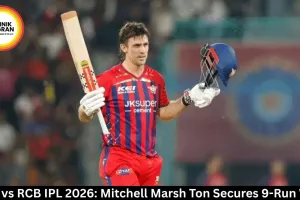 LSG vs RCB IPL 2026: Mitchell Marsh Ton Secures 9-Run Win