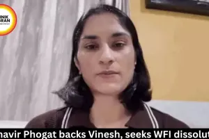 Mahavir Phogat backs Vinesh, seeks WFI dissolution