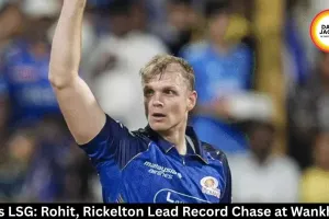 MI vs LSG: Rohit, Rickelton Lead Record Chase at Wankhede
