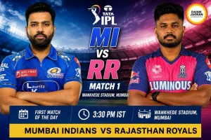 MI vs RR Clash at Wankhede: A High-Voltage IPL Battle Awaits