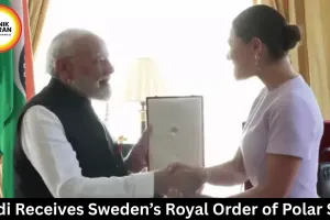 Modi Receives Sweden’s Royal Order of Polar Star