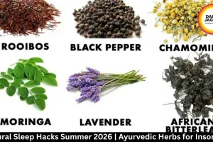 Natural Sleep Hacks Summer 2026 | Ayurvedic Herbs for Insomnia