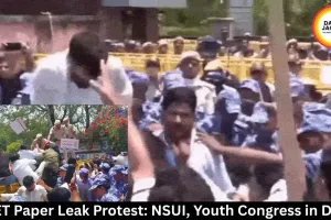 NEET Paper Leak Protest: NSUI, Youth Congress in Delhi