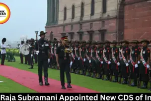 NS Raja Subramani Appointed New CDS of India