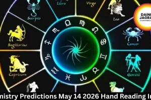 Palmistry Predictions May 14 2026 Hand Reading India