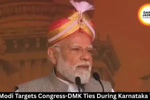 PM Modi Targets Congress-DMK Ties During Karnataka Visit