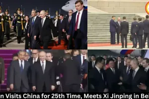 Putin Visits China for 25th Time, Meets Xi Jinping in Beijing