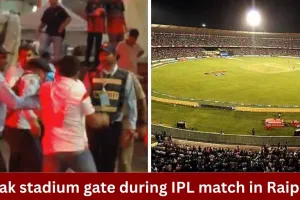 Chaos Outside Raipur IPL Match as Fans Force Entry Into Stadium