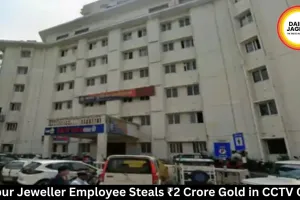 Raipur Jeweller Employee Steals ₹2 Crore Gold in CCTV Case