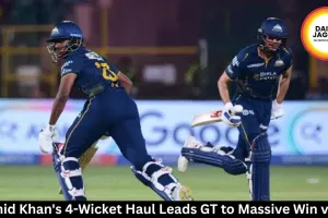 Rashid Khan's 4-Wicket Haul Leads GT to Massive Win vs RR