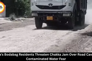 Rewa Bodabag Road Cave-In, Dirty Water Trigger Chakka Jam Warning