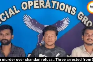 Rewa murder over chandan refusal: Three arrested from Surat