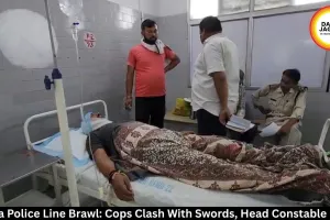 Rewa Police Line Brawl: Cops Clash With Swords, Head Constable Hurt