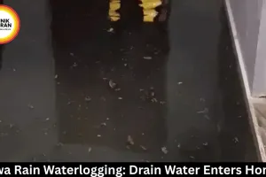 Rewa Rain Waterlogging: Drain Water Enters Homes