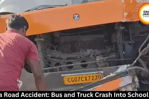  Rewa Road Accident: Bus and Truck Crash Into School Wall