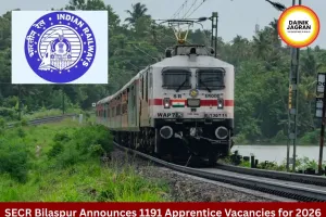 SECR Bilaspur Announces 1191 Trade Apprentice Vacancies for 2026