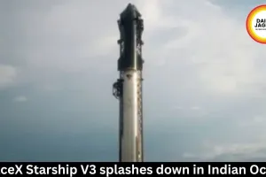  SpaceX Starship V3 Launches in Debut Indian Ocean Flight