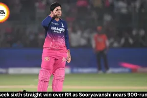 SRH vs RR Eliminator: Sooryavanshi nears 900 runs