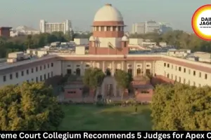 SC Collegium Recommends 5 Judges for Supreme Court Appointment