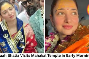 Tamannaah Bhatia Visits Mahakal Temple, Joins Bhasma Aarti