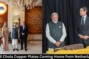 Tamil Chola Copper Plates Coming Home from Netherlands