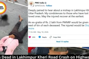 Ten Dead in Lakhimpur Kheri Road Crash on Highway