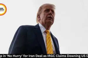 Trump in No Hurry for Iran Deal as IRGC Claims Downing US Drone