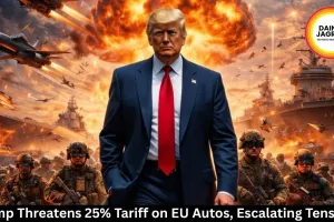 Trump Threatens 25% Tariff on EU Autos, Escalating Tensions