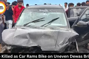 Two Killed in Dewas Road Accident on Shipra Bypass Bridge
