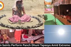 Ujjain Saints Perform Panch Dhuni Tapasya Amid Extreme Heat