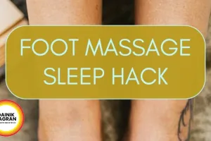 Coconut Oil Foot Massage for Better Sleep in Summer