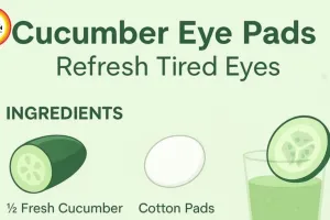Natural Eye Care Hacks: Rose Water and Cucumber for Summer Strain
