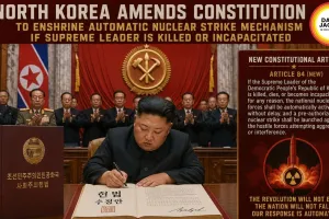 North Korea amends constitution for automatic nuclear strike