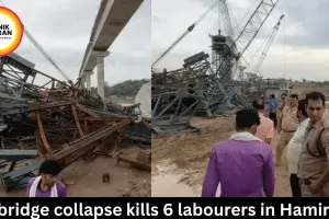 6 Labourers Killed in UP Bridge Collapse Amid Storm