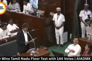 Vijay Wins Tamil Nadu Floor Test with 144 Votes | AIADMK Split