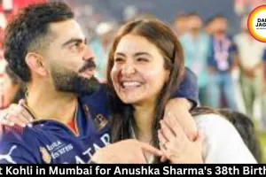 Virat Kohli in Mumbai for Anushka Sharma's 38th Birthday