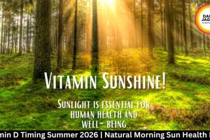 Vitamin D Timing Summer 2026 | Natural Morning Sun Health Hack
